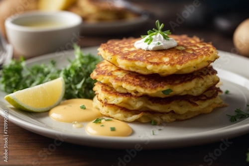 stack of pancakes (Kartoffelpuffer)