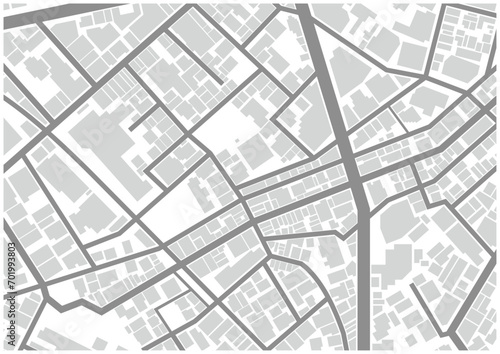 都市の地図のイメージ