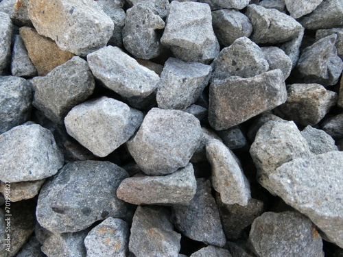 たくさんの石