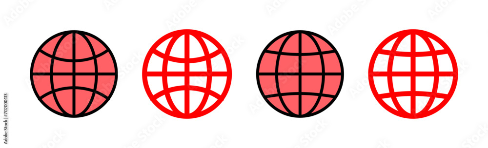 Web icon set illustration. go to web sign and symbol. web click icon. Global search icon Web icon set illustration. go to web sign and symbol. web click icon. Global search icon