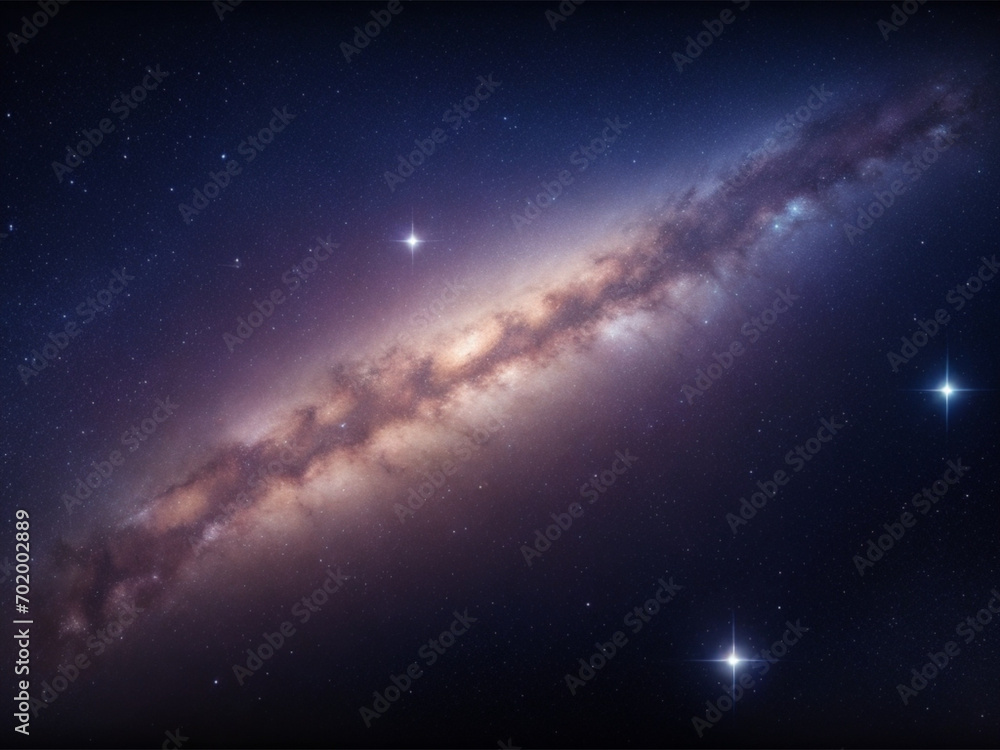 Fototapeta premium Background with stars Wallpaper