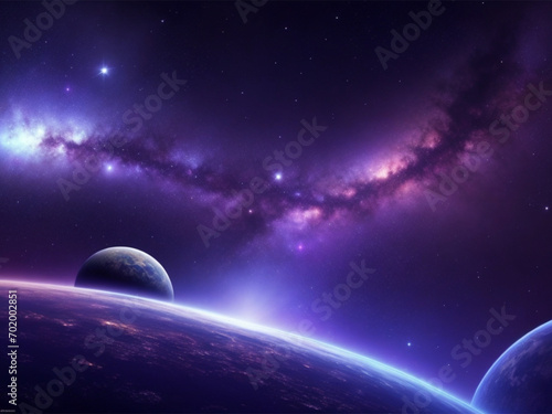 planet in space Wallpaper © tarun