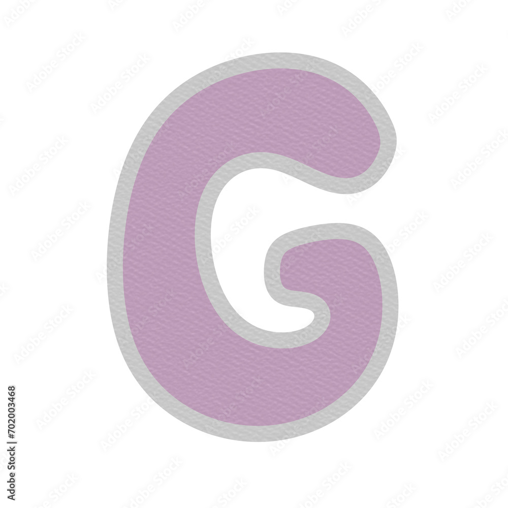 Alphabet letter G
