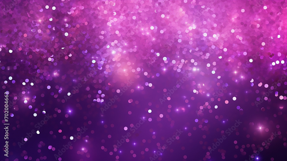 Fototapeta premium purple glitter background with violet and purple sparkles