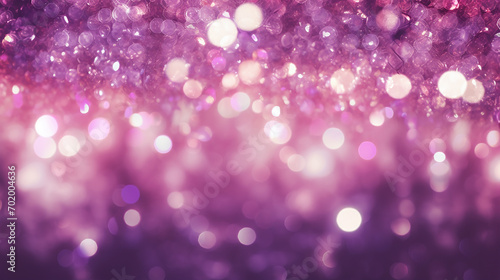 purple and pink glitter vintage lights background