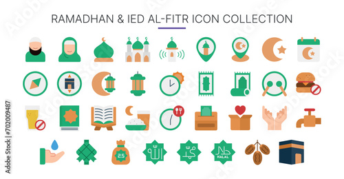 Ramadan Icon Pack suitable for website or apps icon purpose poster or social media