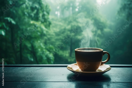 Drink table fresh wooden background mug hot breakfast cup morning caffeine espresso aroma