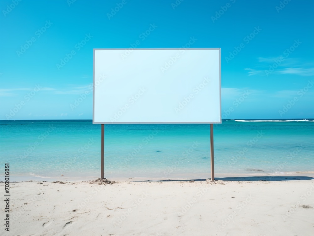 Outdoor Billboard Advertising Mockup - AI Generated Outdoor Billboard Advertising Mockup - AI Generated