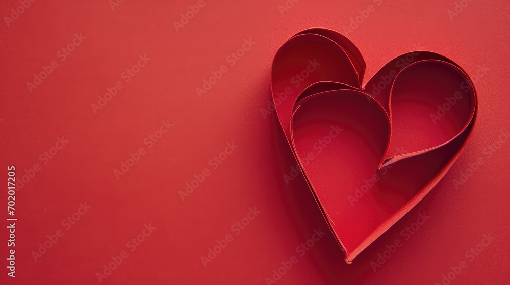 heart-shaped paper, red background --ar 16:9 --style raw --stylize 50 --v 6 Job ID: e1becb71-a820-4527-bdb6-2c1b97331385