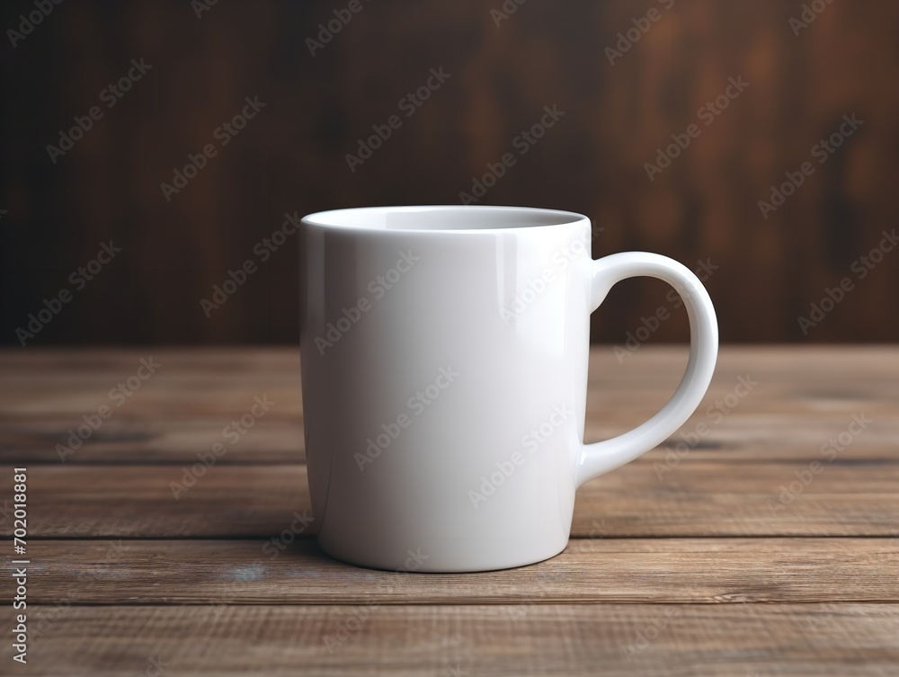Stylish Ceramic Mug Mockup for Branding - AI Generated Stylish Ceramic Mug Mockup for Branding - AI Generated