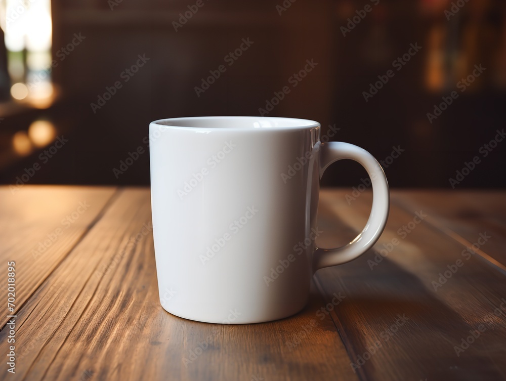 Stylish Ceramic Mug Mockup for Branding - AI Generated Stylish Ceramic Mug Mockup for Branding - AI Generated