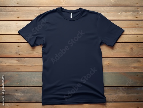 Trendy T-Shirt Design Mockup for Apparel - AI Generated