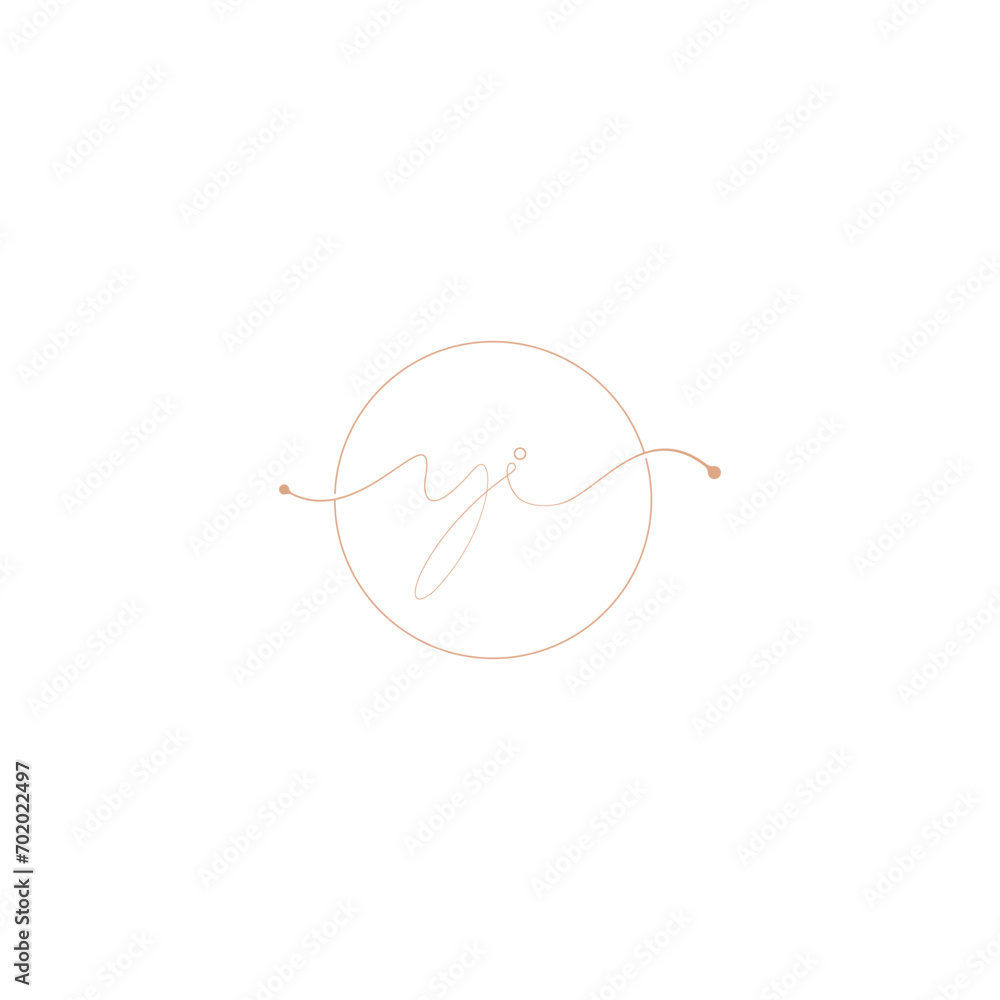YI, IY, Abstract initial monogram letter alphabet logo design YI, IY, Abstract initial monogram letter alphabet logo design