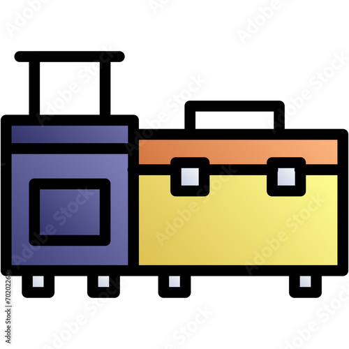 luggage vector design .svg