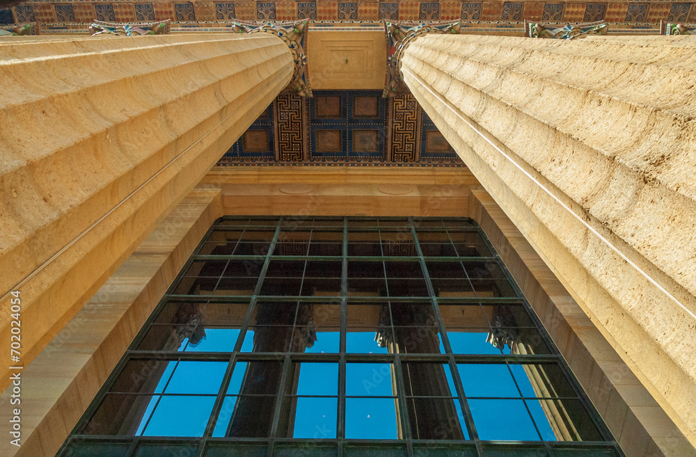 Obraz premium Exterior of the Philadelphia Museum of Art in Philadelphia, Pennsylvania