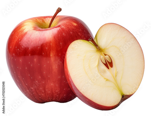 apple isolated on transparent background