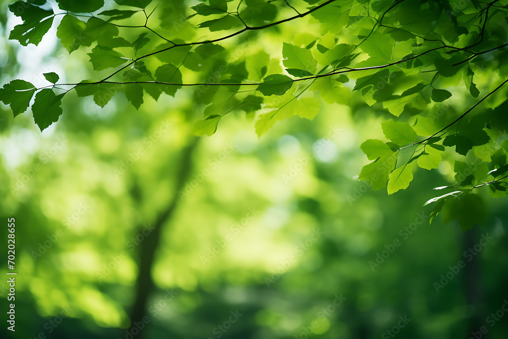 ecological background of blurred green leaves of trees ecological background of blurred green leaves of trees