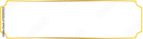 vintage gold border frame
