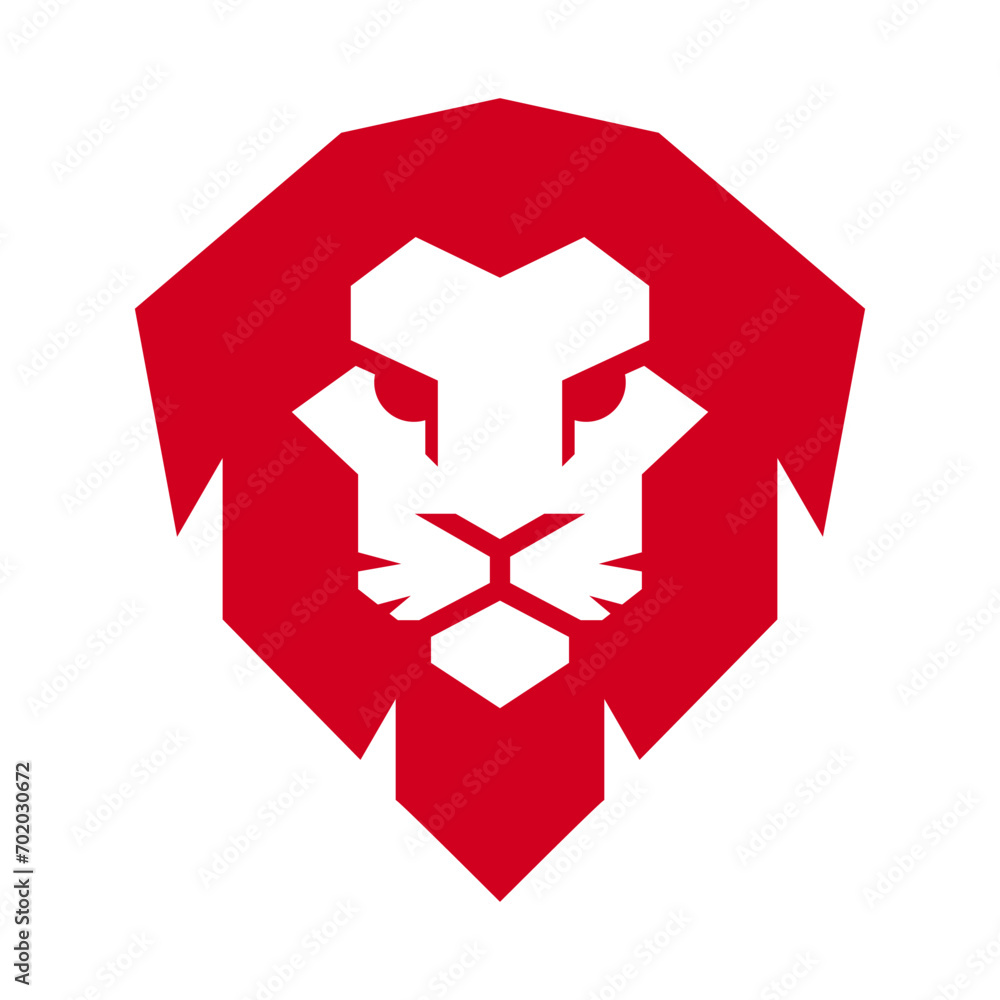 Lion Head Vector Logo Design Template Lion Head Vector Logo Design Template