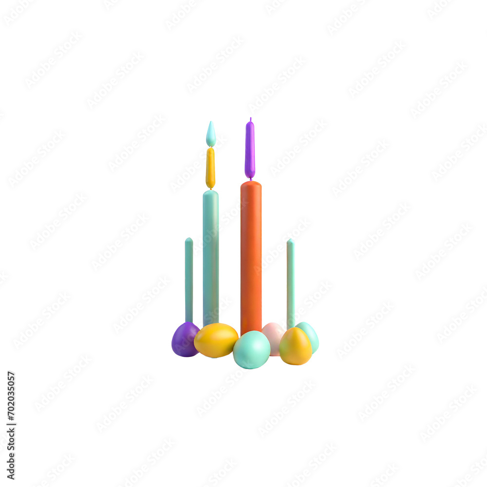 Fototapeta premium pencils isolated on white