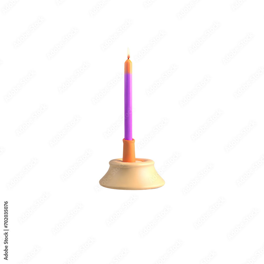 candle isolated on white background candle isolated on white background
