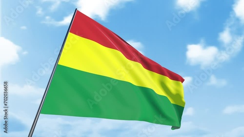 ボリビアの国旗 photo