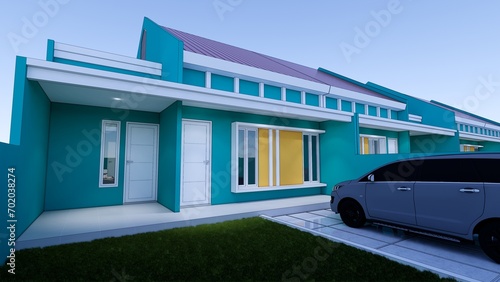modern minimalist housing, house, home, modern, design, white
