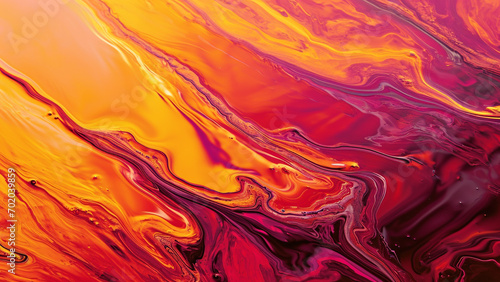 Sunset-Inspired Abstract Background in Orange and Magenta