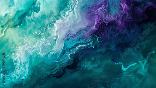 Mesmerizing Aurora Borealis-Inspired Fluid Patterns