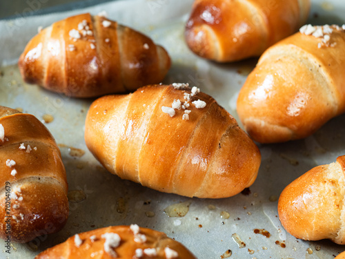 salted butter bread roll