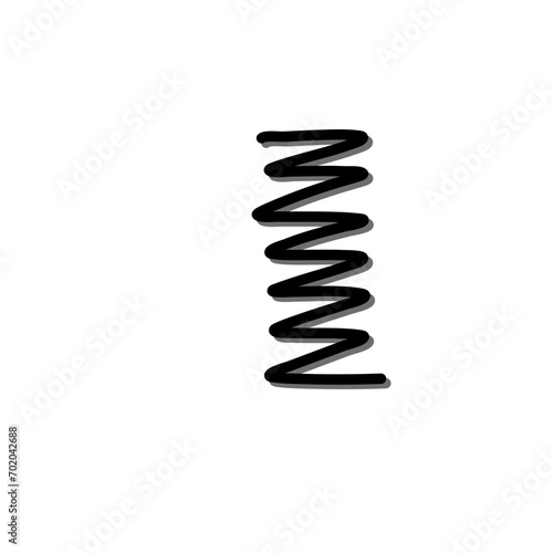 Metal spiral springs