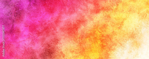 Flamboyant. Colorburst Reverie Glistening. Banner Background For Website Header, Web Banners,internet Marketing,print Materials,presentation Templates