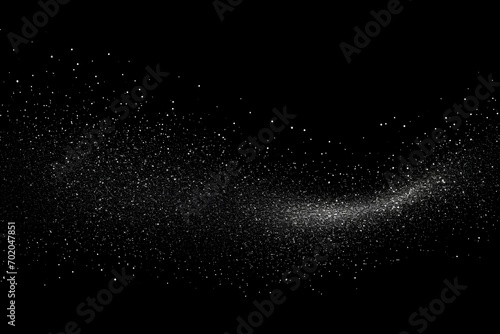 black and white particles made by midjourney