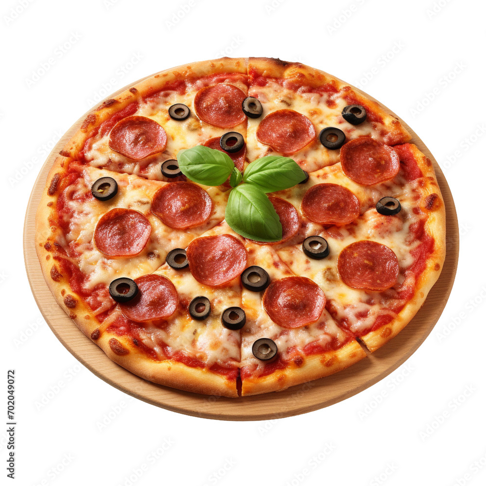 pizza isolated on white pizza isolated on white