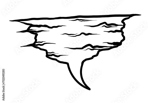 wood texture bubble chat line art illustration