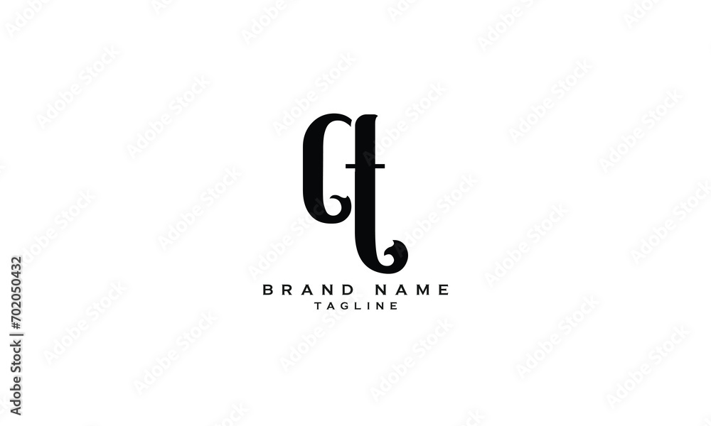 QT, TQ, Abstract initial monogram letter alphabet logo design QT, TQ, Abstract initial monogram letter alphabet logo design