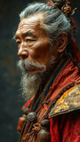Portrait of a monk in Kathmandu circa October 2014 in Kathmandu.