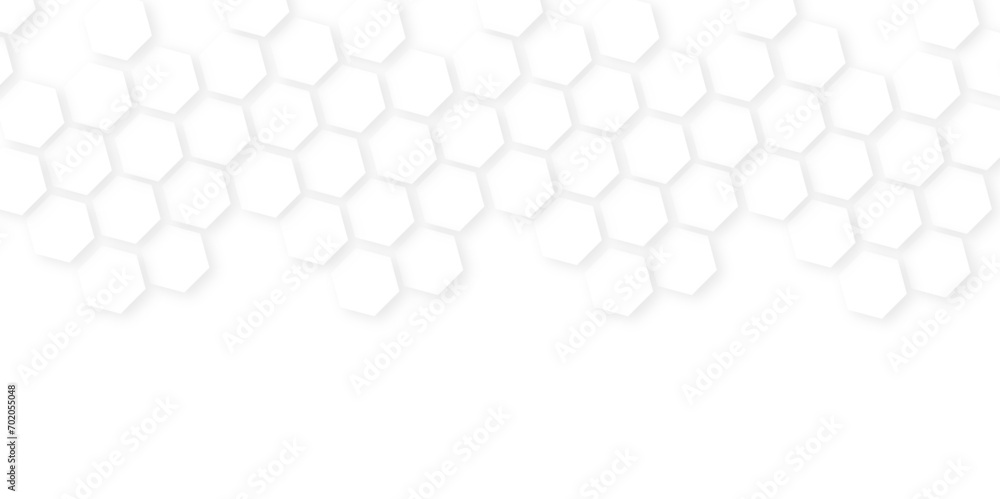 Bright hexagon wallpaper or background, Abstract background with hexagons. Seamless background. Abstract honeycomb background.