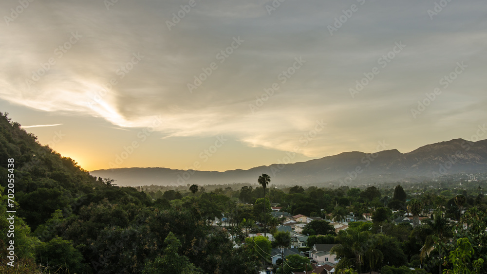 Obraz premium Santa Barbara Mountain Views