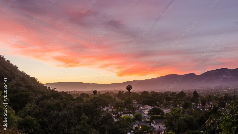 Obraz premium Santa Barbara Mountain Views