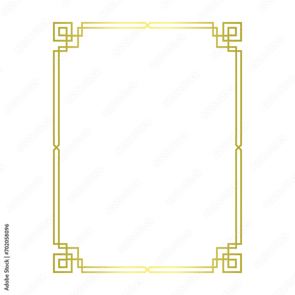 Chinese border frame Chinese border frame