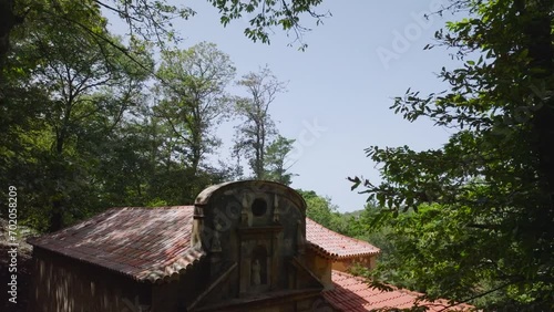 Old ice factory in cadaval, portugal photo