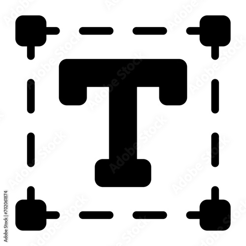 text Solid icon