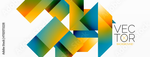 Minimalist elegance - lines, squares, triangles converge on white. Geometry essence showcased in serene harmony. Harmonizing essential shapes on a pristine backdrop