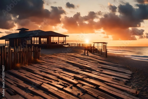 sunrise at the beach