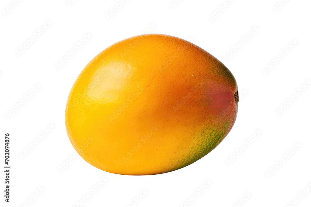 Fresh Mango Fruit Isolated on Transparent Background