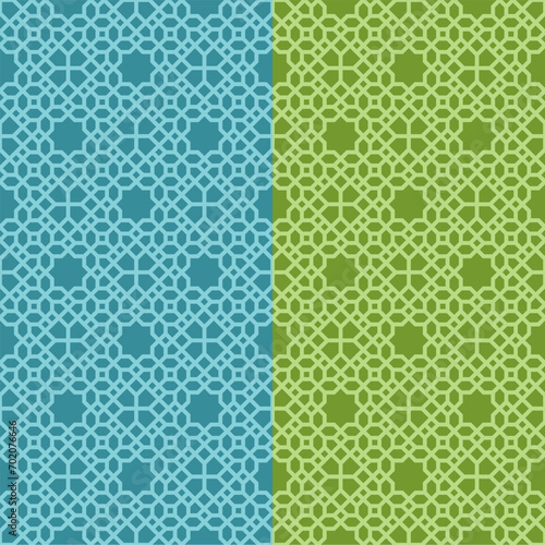 Islamic Ornament Seamless Pattern Design