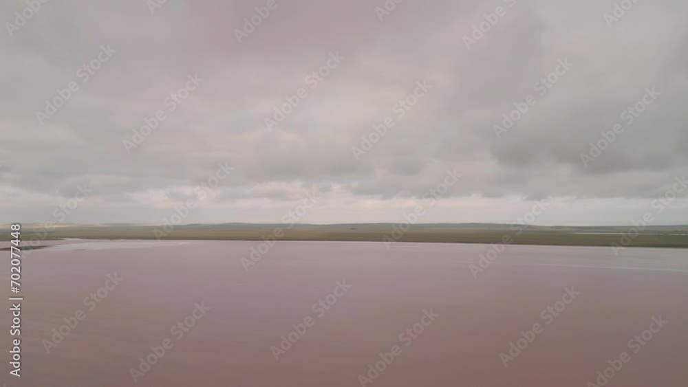 Aerial views of Lake Bumbunga (Lochiel's Pink Lake) in the Clare Valley of South Australia Aerial views of Lake Bumbunga (Lochiel's Pink Lake) in the Clare Valley of South Australia