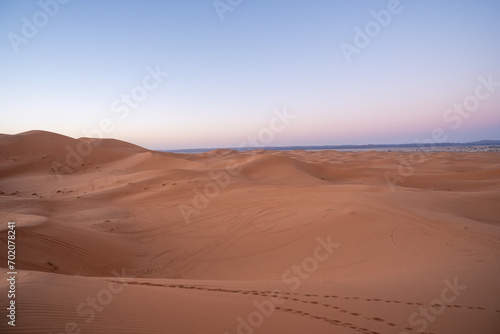 
Merzogua desert landscape in Morocco