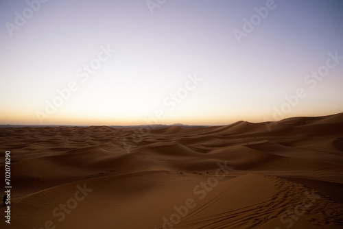 
Merzogua desert landscape in Morocco